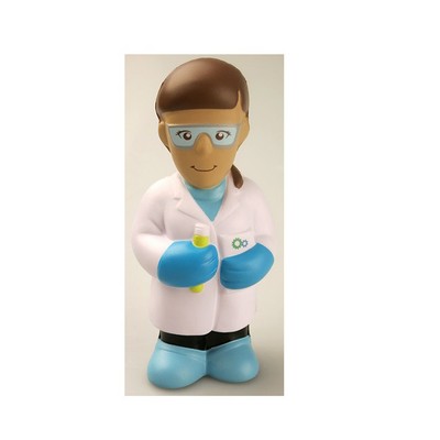 Female Scientist Stress Ball