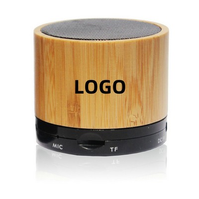 Mini Wooden Bluetooth Speaker