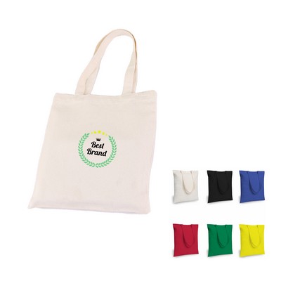12 Oz Reusable Canvas Grocery Tote Bag