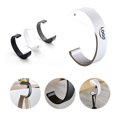 C-Shaped Desktop Movable Hook