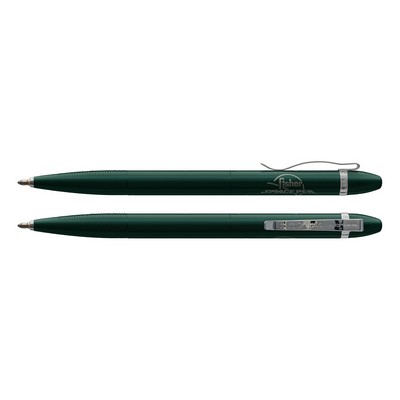 Green Satin Vortex Space Pen