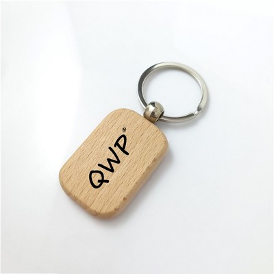 Wood Key Chain