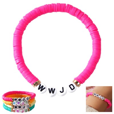 Clay Bead Bracelet