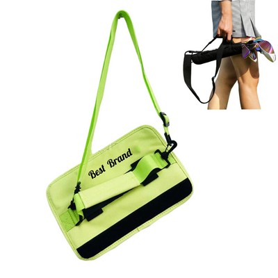 Compact Nylon Golf Range Tote Bag