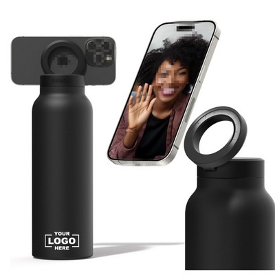Smartphone Holder Water Bottle