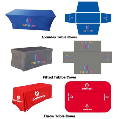 Custom Printed Tablecover-Full Digital