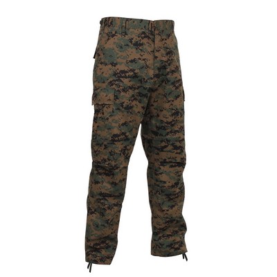 Woodland Digital Camouflage Battle Dress Uniform Pants (2XL)