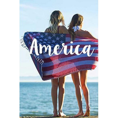 American Flag Towel