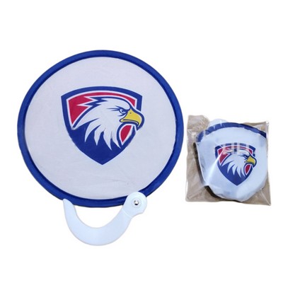 Full Color Foldable Fan w/Pouch