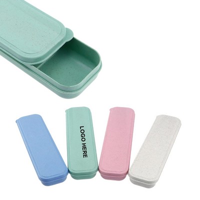 Portable Travel Tableware Storage Box Case / Pencil box