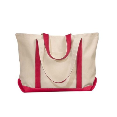 Liberty Bags Carmel Classic XL Cotton Canvas Resort Tote