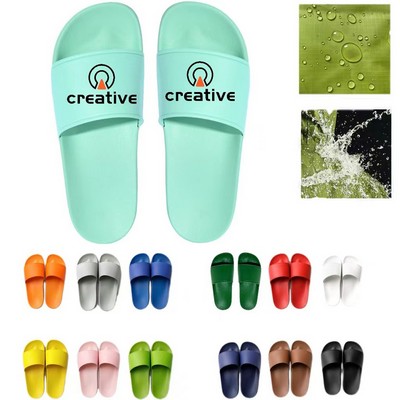 Pure Color PVC Universal Slipper Sandals