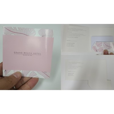 Hotel Card Holder Sleeves