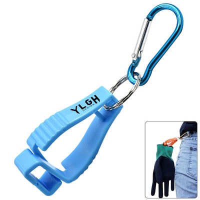 Plastic Clip With Key Ring Carabiner