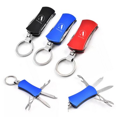 Multi-functional Tool with Key Ring