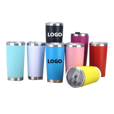 20oz Stainless Steel Matte Finish Vacuum Insulated Tumbler LOW MOQ