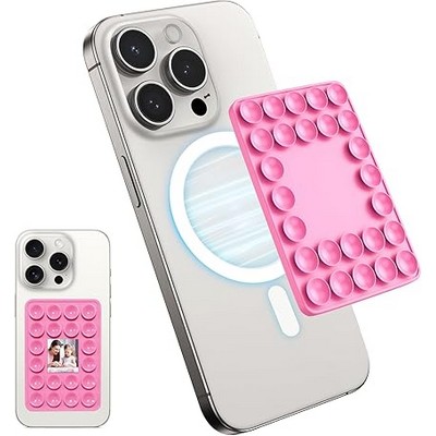 Magnetic Silicone Suction Phone Case