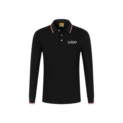 Workwear Long Sleeve Polo Shirt