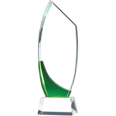 Bahama Crystal Award, 9 3/4"H