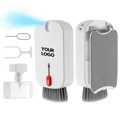5 in 1 Custom Multi Functional Electronics Cleaner Kit Touchscreen Mist Cleaner w/Spray MOQ20PCS
