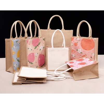 Carry-on jute bags available