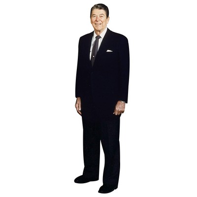 Ronald Reagan Cardboard Cutout Stand Up| Standee Picture Poster Photo Print Approx. 6 Feet Tall