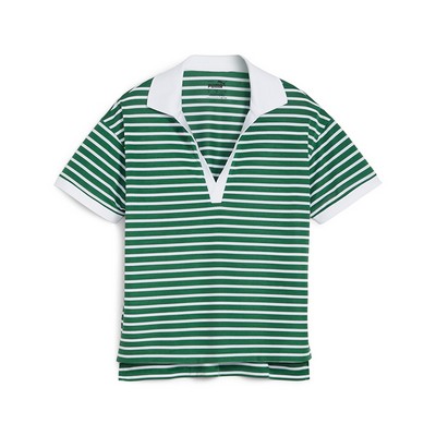 Puma Ladies Everyday Stripe Pique Top