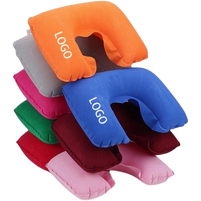 U-Shaped Inflatable Pillow