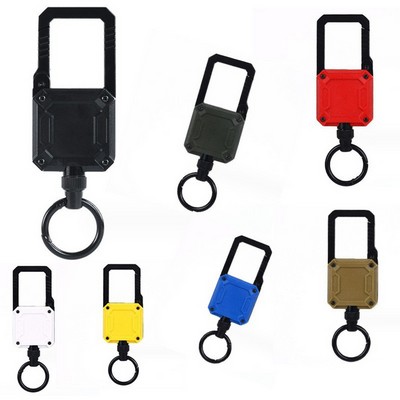 Magnetic Retractable Keychain