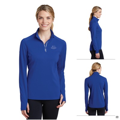 Women's UV Micro Mesh Quarter Zip Pullover