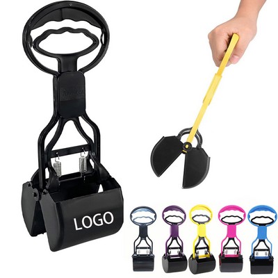 Portable Pet Pooper Scooper with Short Handle