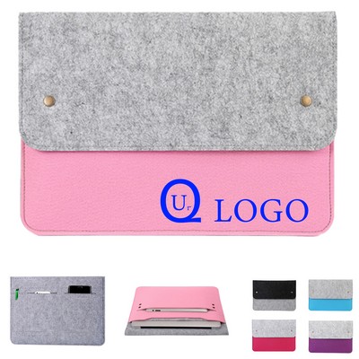 15 Inch Felt Laptop Sleeve Case