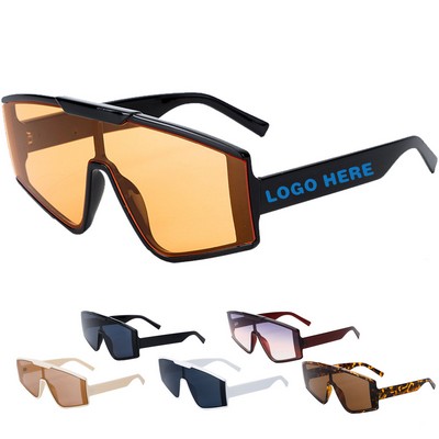 Bold Frame Punk Sunglasses