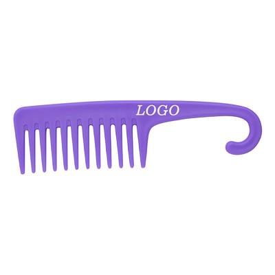 Wide Teeth Combs W/ Hook Handle