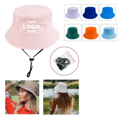 Wide Brim Sun Protection Bucket Hat for Men and Women