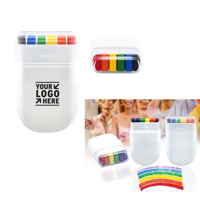Rainbow Body Painting Crayon