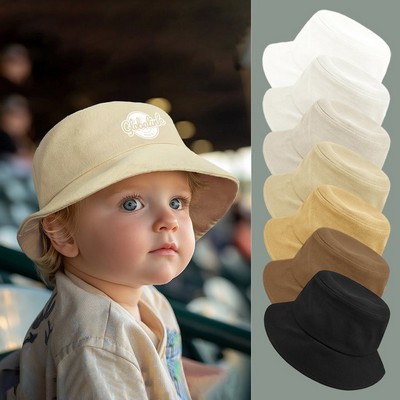 Beach Sun Protction Bucket Hat for Toddlers (S)