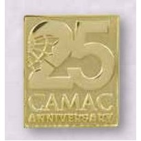 1 1/4" Sculptured Dimensional Die Struck Lapel Pin