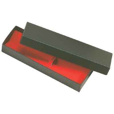Black Base/Black Lid Double Pen Box