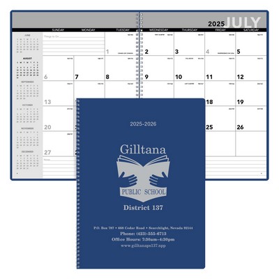 Academic Monthly Planner