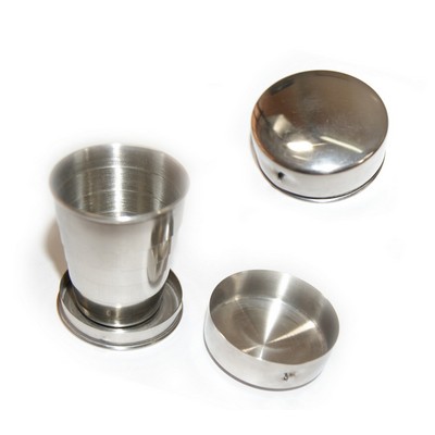 Collapsible Shot Glass Key Chain w/60 ml capacity