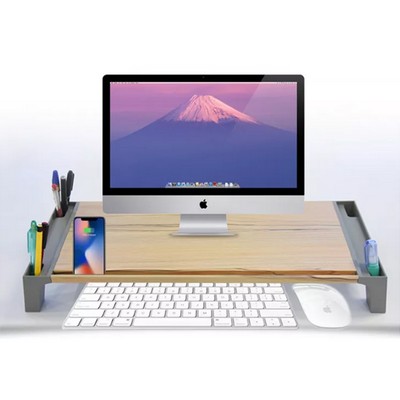 Monitor Stand Riser w/USB (22"x 8.5"x 3")