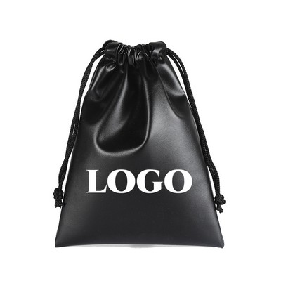 PU Drawstrings Jewelry Bags
