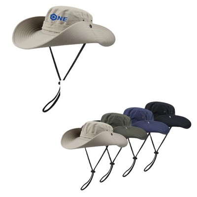 Outdoor Fishing Wide Brim Sun Bucket Hat