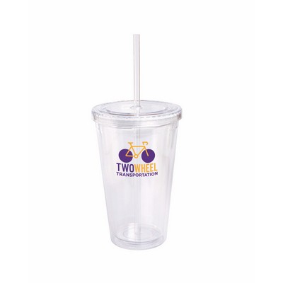 16oz Double Wall Cool Acrylic Tumbler