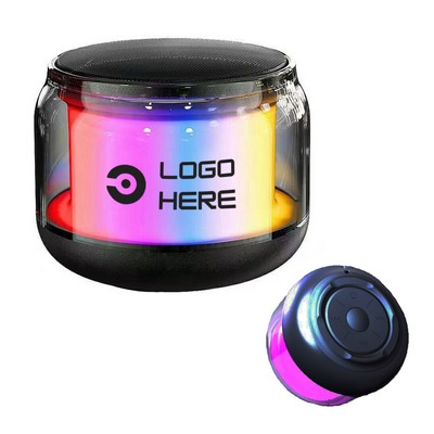 Changeable Colorful Light Mini Wireless Bluetooth Speaker