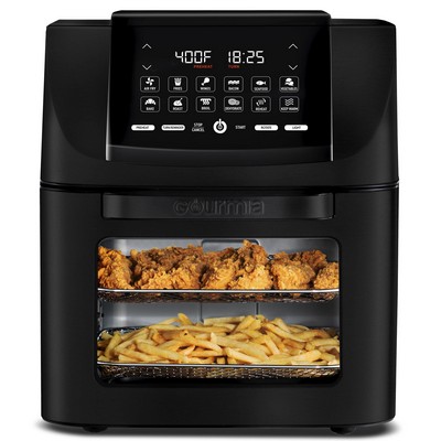 Gourmia 14-Quart Digital All-in-One Air Fryer, Oven, Rotisserie & Dehydrator with Large Window