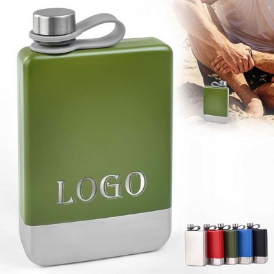 8 OZ. Stainless Steel Hip Canteen