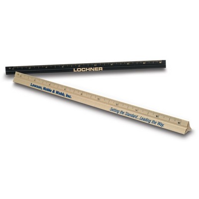12" Non-Slip 2-Bevel Ruler