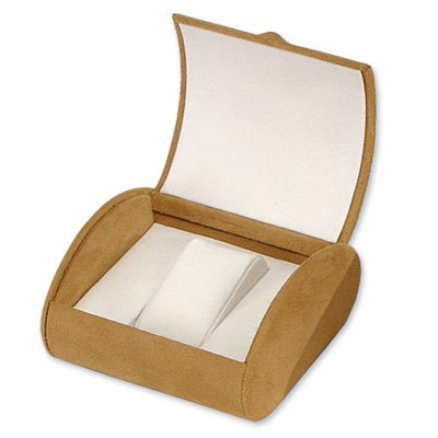 Suede Domed Watch/Bangle Box
